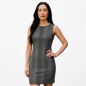 Nine West Sleeveless Animal Print Dress Size 10